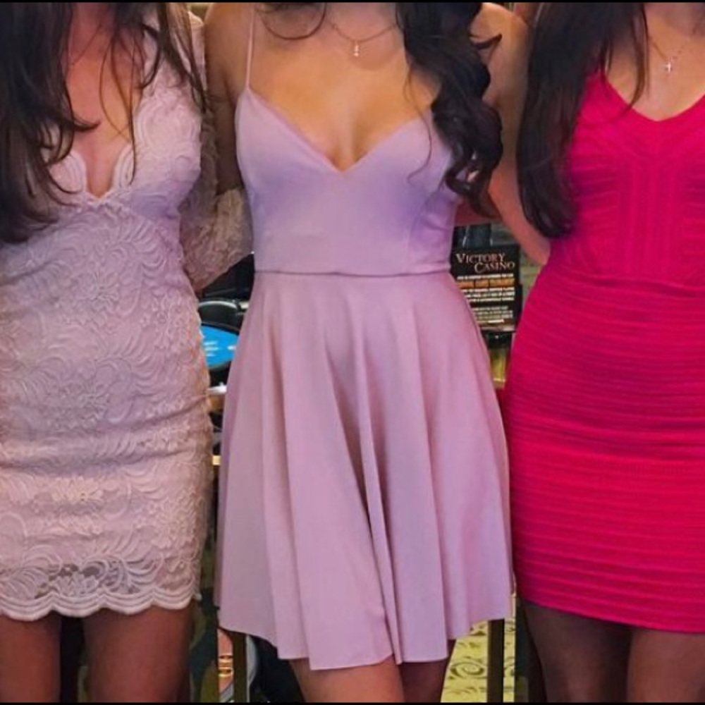 Adorable Blush pink cocktail dress